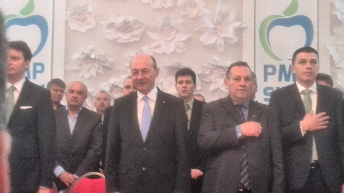 Traian Basescu, la lansarea candidatilor PMP Sibiu