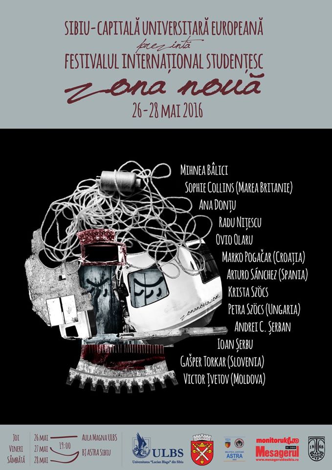 Colocviile Revistei Transilvania și Festivalul Internațional Studențesc Zona Nouă (26 – 28 mai)