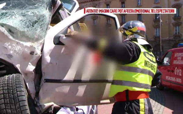 Metodă șocantă a campaniei SMURD pentru prevenirea accidentelor rutiere
