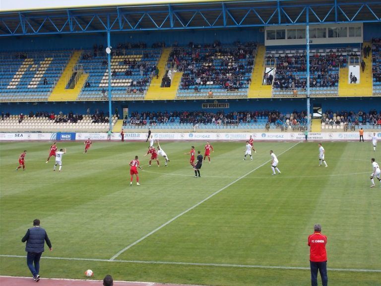 Egal după o gafă colosală a adversarilor: Chindia Târgoviște – Gaz Metan Mediaș 1-1