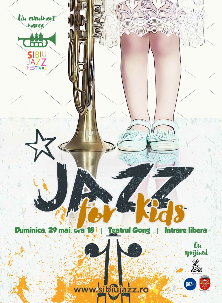 Jazz pentru copii cu Mihai Iordache la Teatrul „Gong” din Sibiu