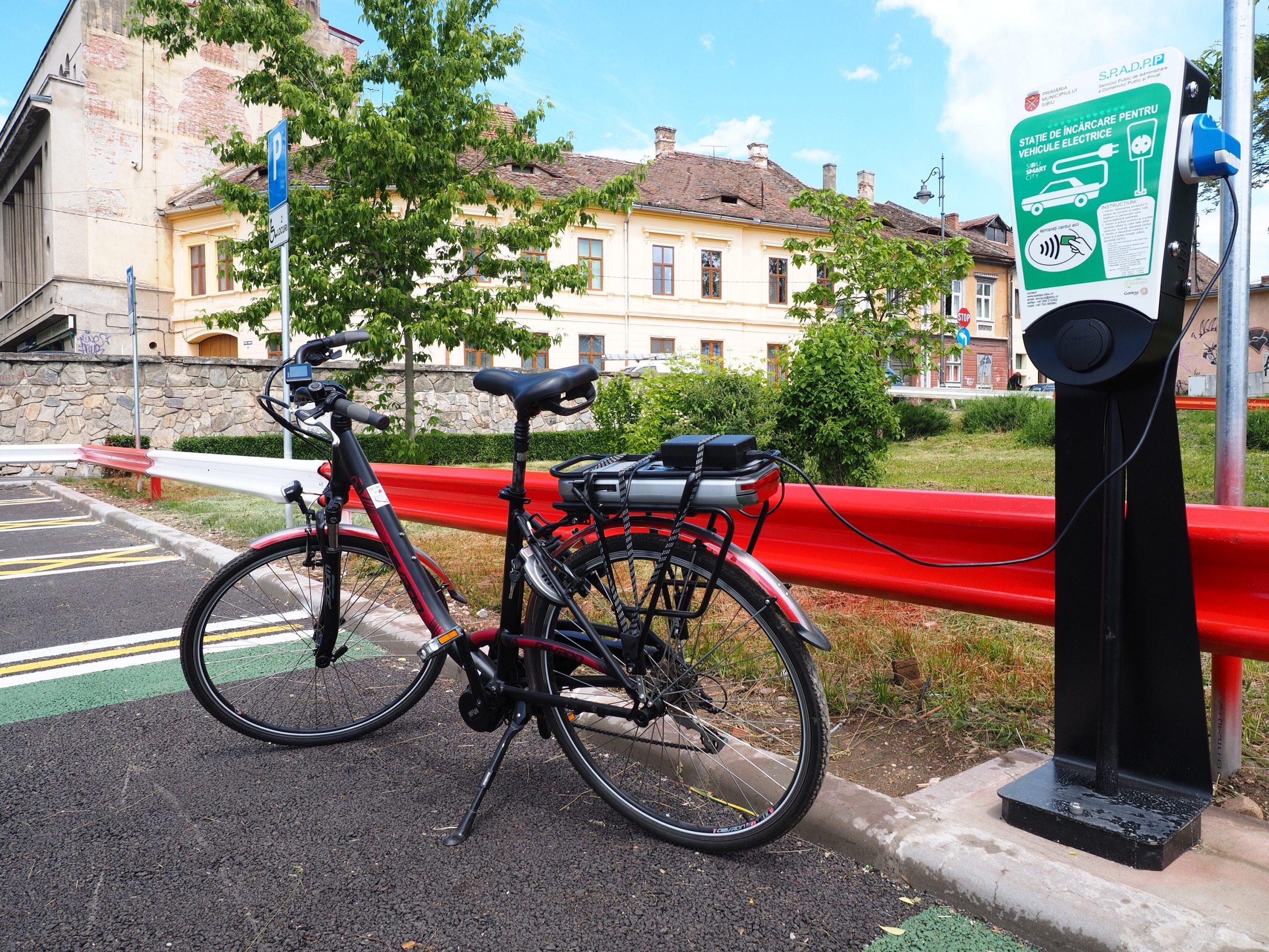 Sibiul are stație de încărcare a autovehiculelor electrice
