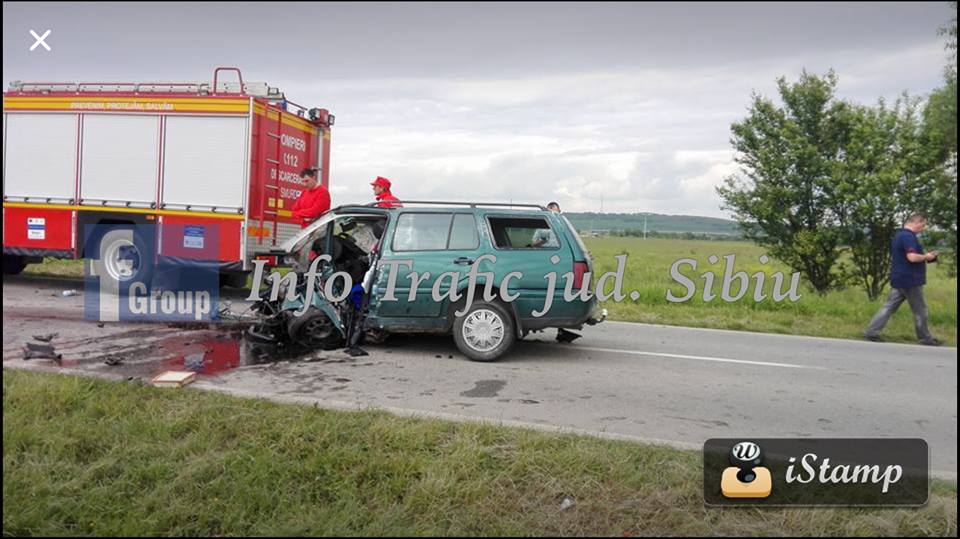 UPDATE VIDEO: Accident pe Calea Șurii Micii, un bărbat a murit