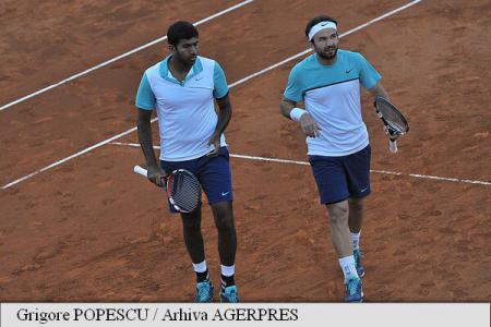 Tenis: Mergea și Bopanna, în turul 2 al probei de dublu masculin
