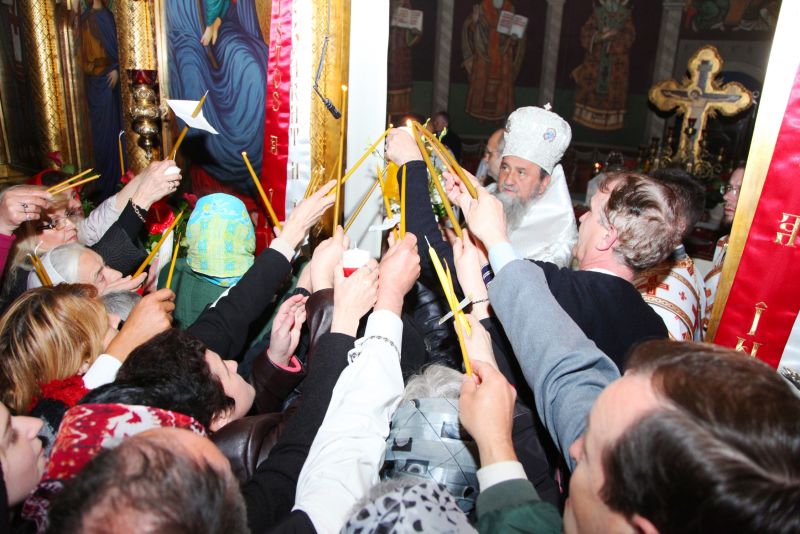 Slujba de Inviere la Catedrala Mitropolitana