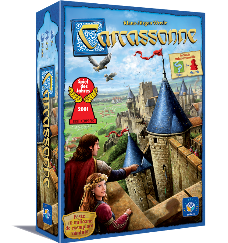 Carcassonne – joc de dezvoltare teritorială