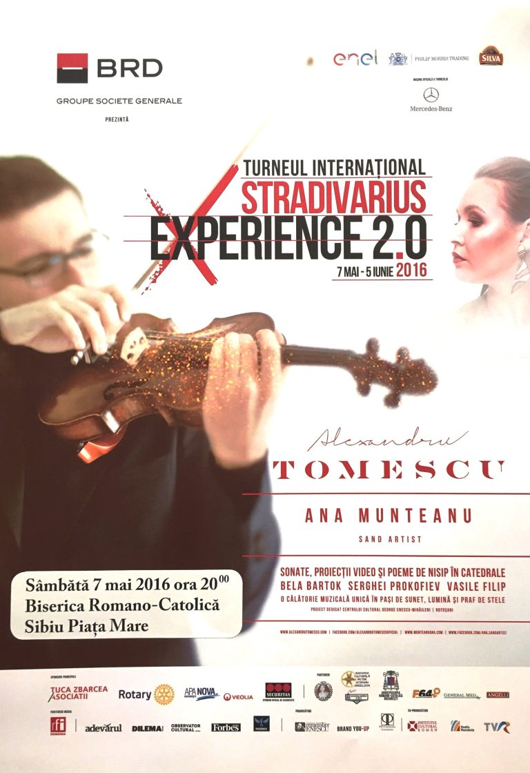 Turneul Internațional Stradivarius debutează la Sibiu