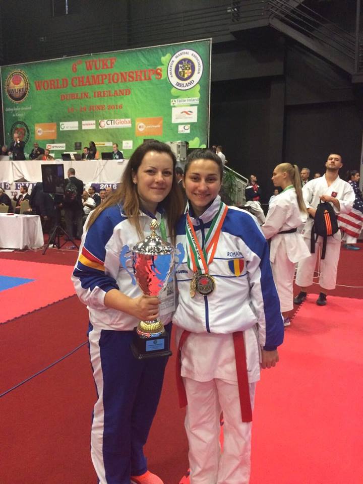 Andreea Ţopa a devenit triplă campioană mondială!