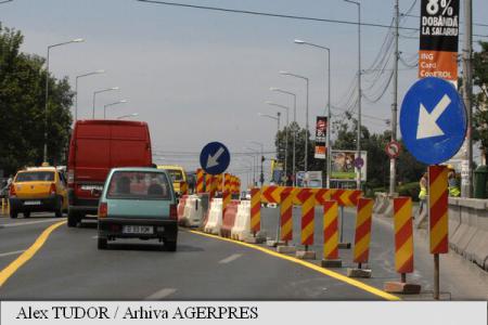 Restrictii de trafic pe DN 1, se monteaza separatoare de sens