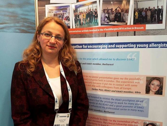 Corina Porr, la congresul anual de la Viena