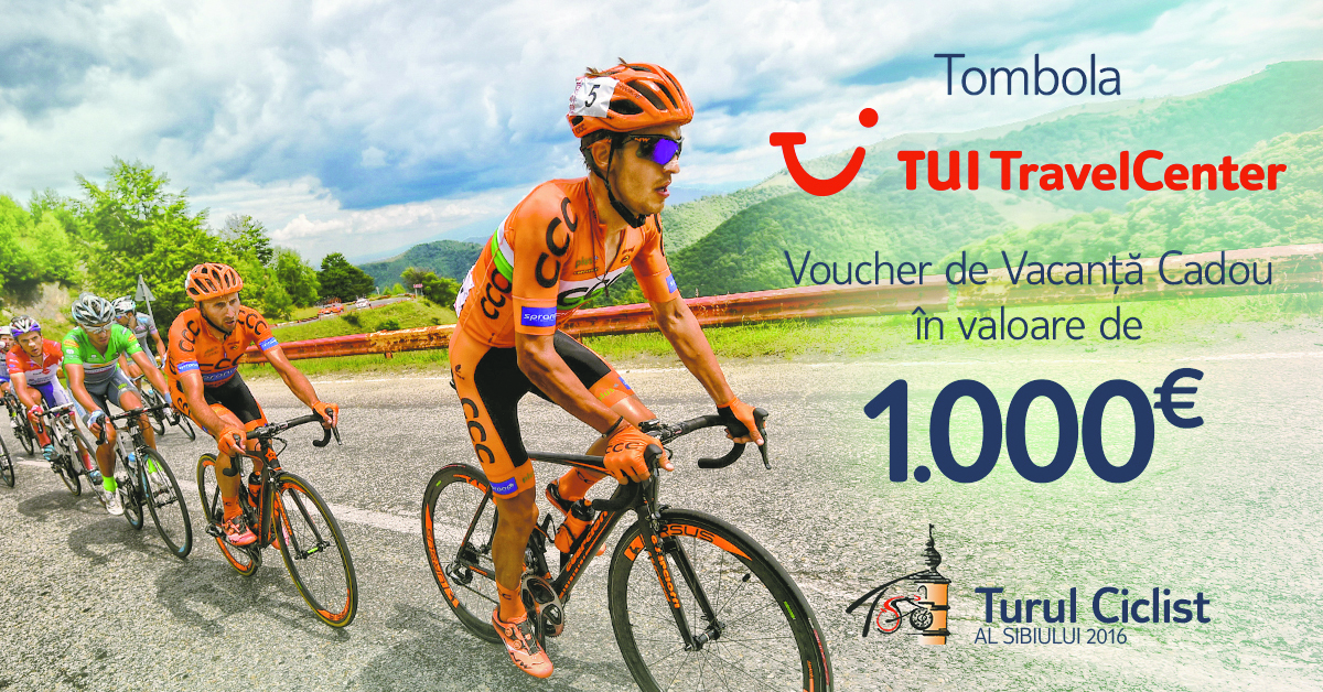 TUI TravelCenter, partener oficial al Turului Ciclist Sibiu 2016