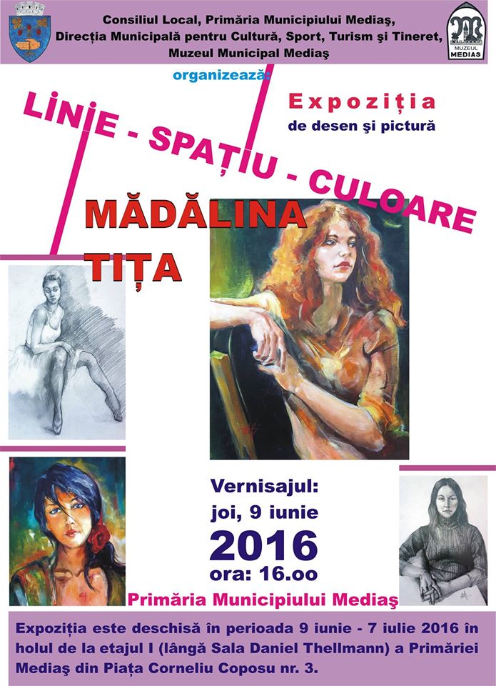 La doar 13 ani prezintă propria expoziție de pictură și desen