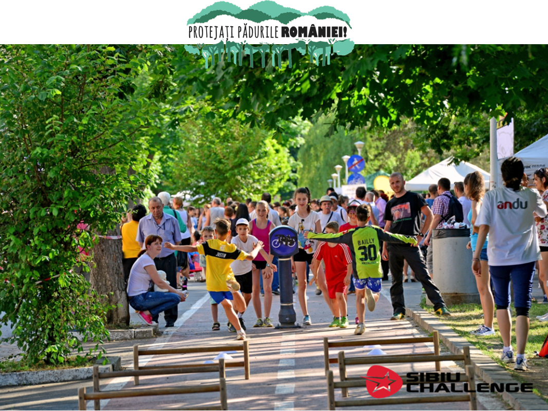 Sibiu Challenge: sport, distracţie şi voie bună