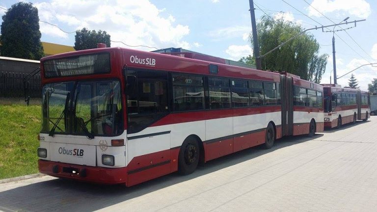 GALERIE FOTO – 5 troleibuze au ajuns la Meditur Mediaș