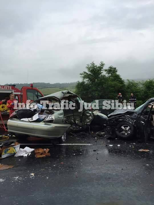 UPDATE: Accident mortal pe DN1 din cauza vremii