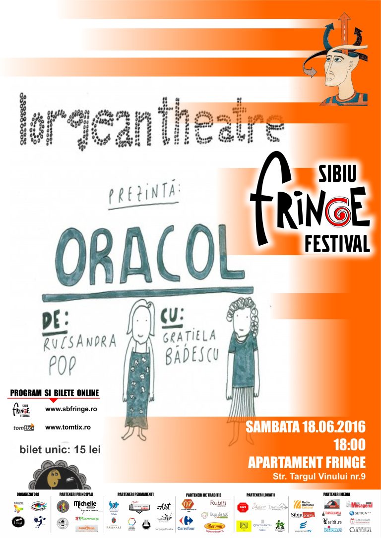 Sibiu Fringe Festival continuă seria spectacolelor independente