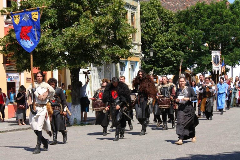 Weekend plin de distracție la Festivalul Medieval de la Mediaș