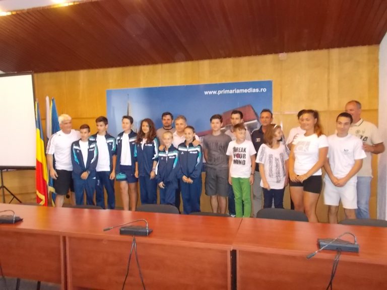 11 sportivi din Mediaș, la Jocurile Internaționale ale Copiilor