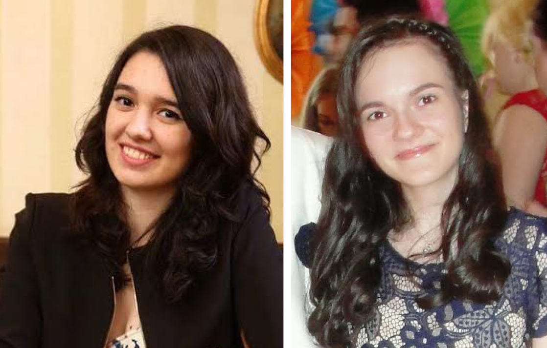 Doua eleve de 10 la Bac