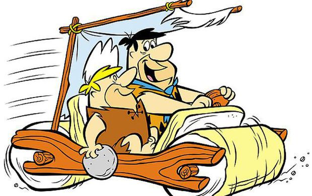 Mașina lui Fred Flintstone, parcată ilegal în Florida