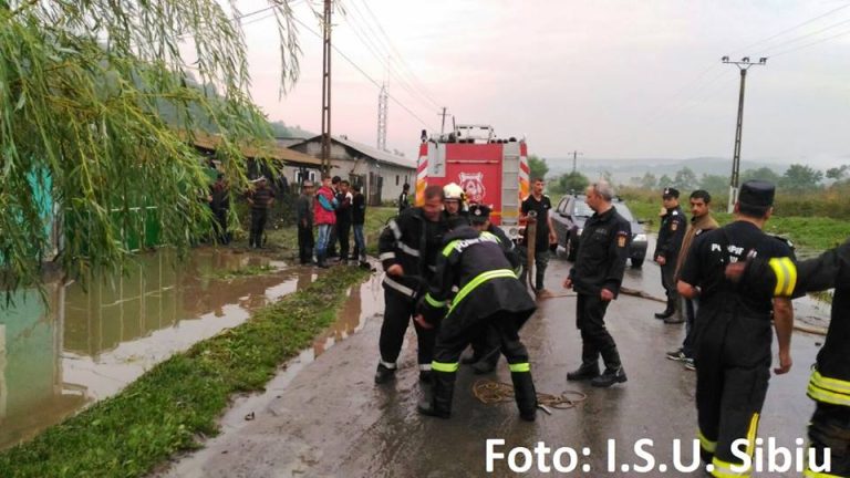 ALERTĂ – Cod Galben de inundații în județul Sibiu