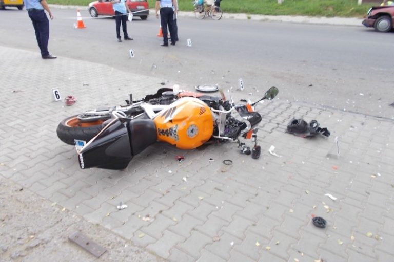 Motociclist rănit pe DN 7, între Boița și Tălmciu