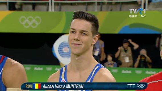 JOCURILE OLIMPICE: Evoluţie grozavă pentru Andrei Muntean în finala de la paralele