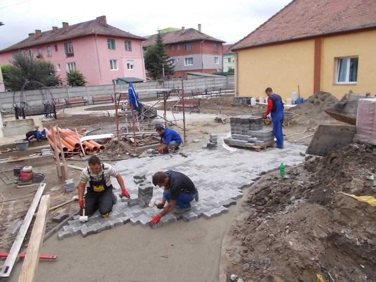 GALERIE FOTO – Centrul pentru Vârstnici de la Mediaș va fi finalizat în 15 septembrie
