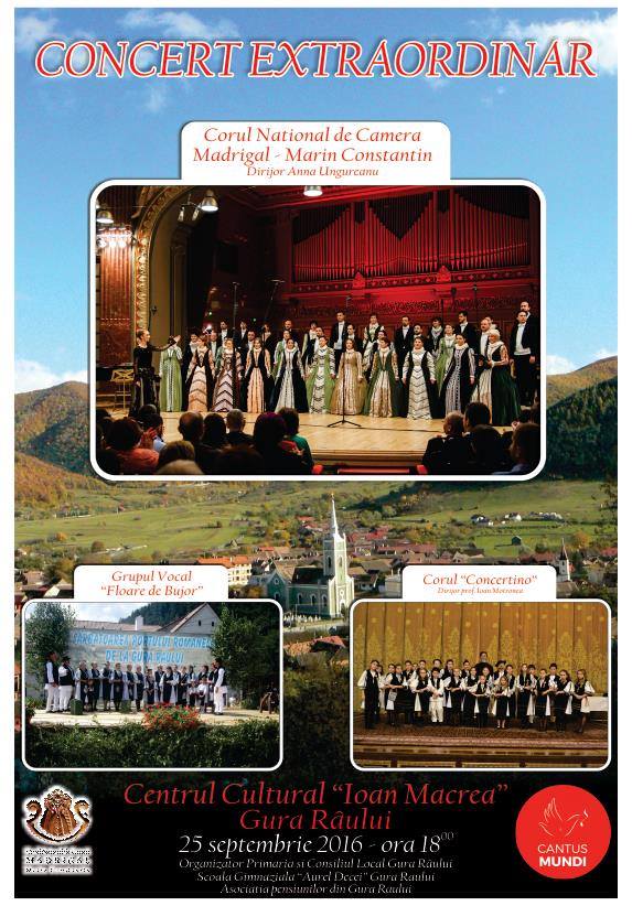 Concert Extraordinar la Gura Râului