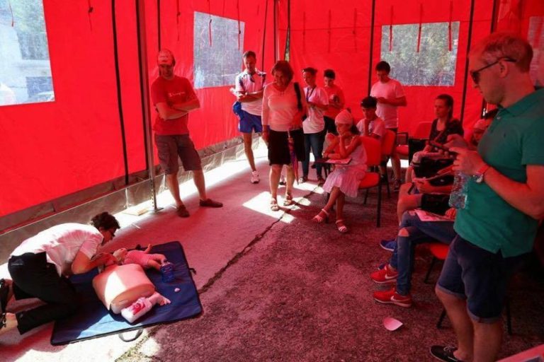Caravana SMURD “Fii pregătit !” ajunge la Sibiu