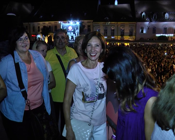 VIDEO: Carmen Iohannis s-a distrat la Media Music Awards