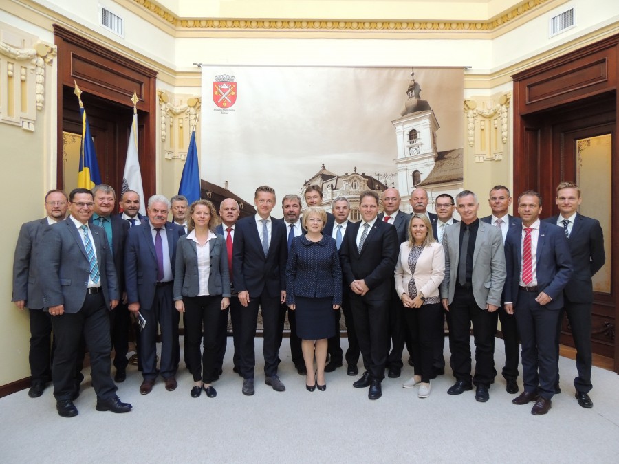 Delegație a Camerei de Comerț a Austriei Superioare, la Sibiu