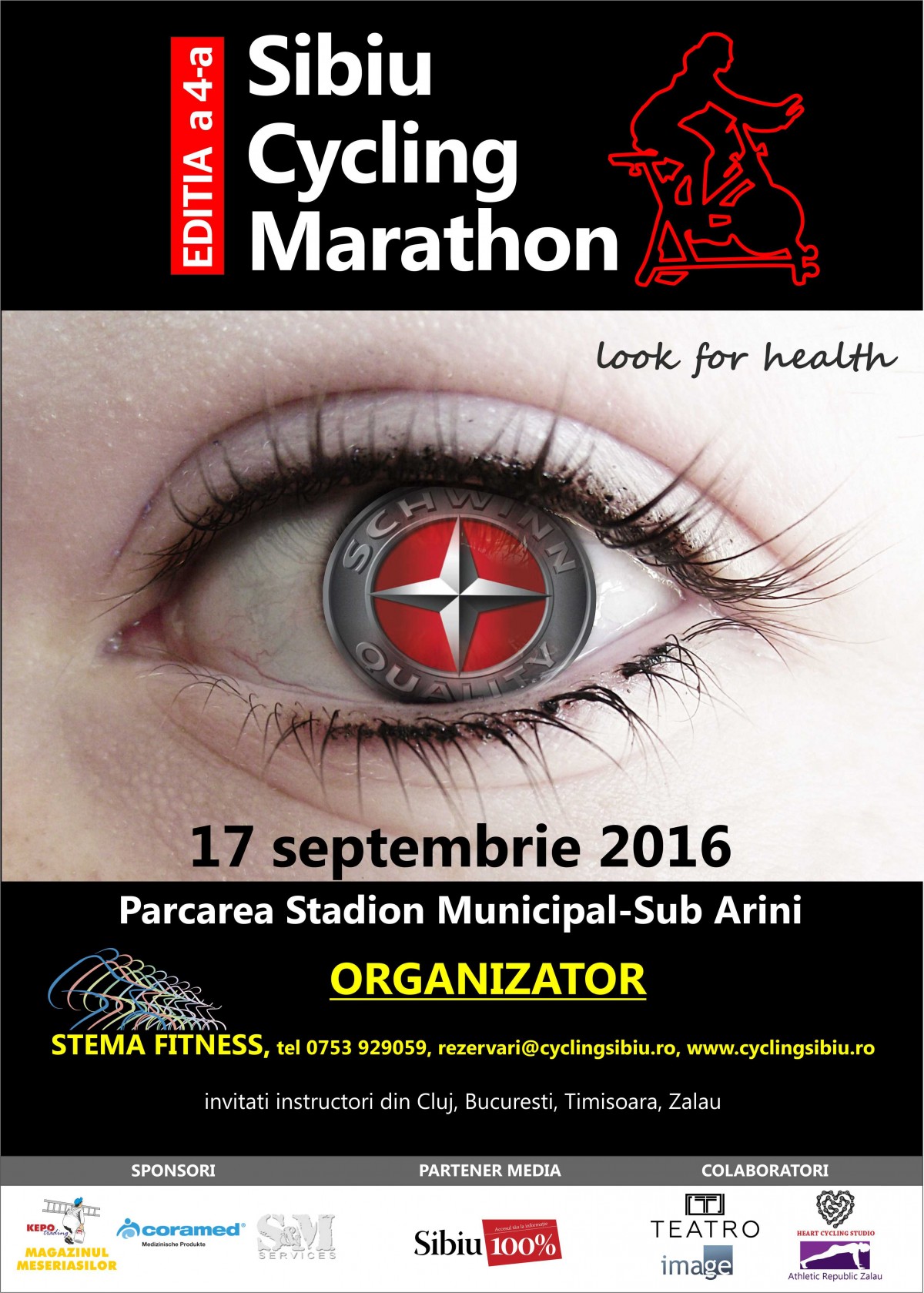 Ride on and ride right cu Cycling Sibiu, la maraton!