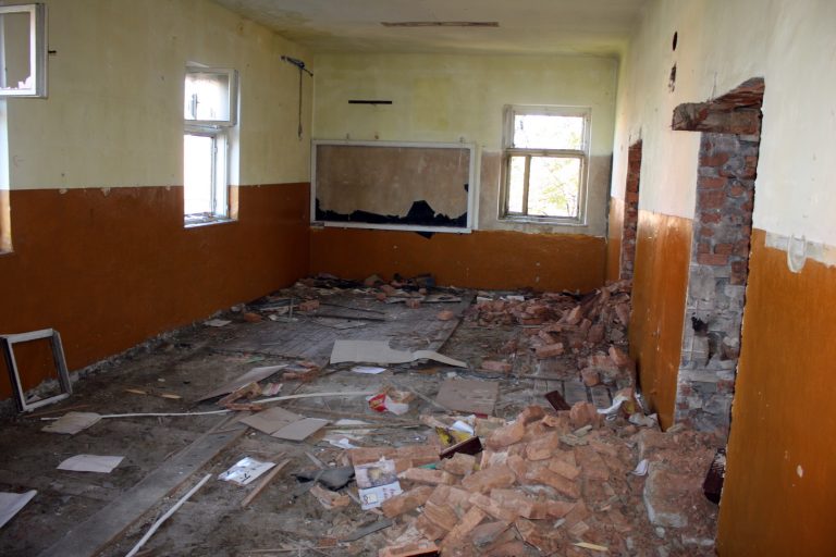 Asta da surpriză: Sală de sport pe locul unei ruine