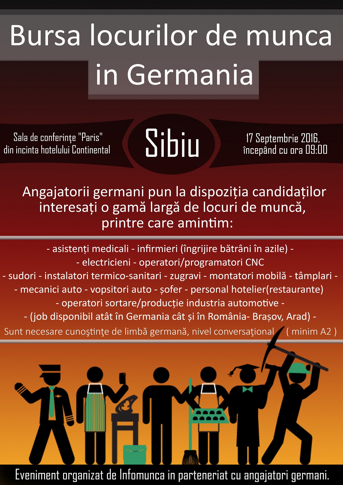 BURSA LOCURILOR DE MUNCA IN GERMANIA