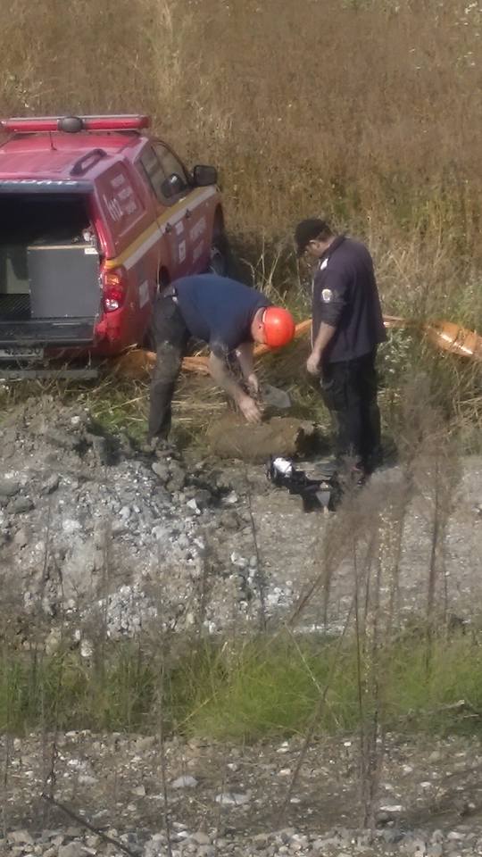 Alte 9 bombe găsite lângă calea ferată