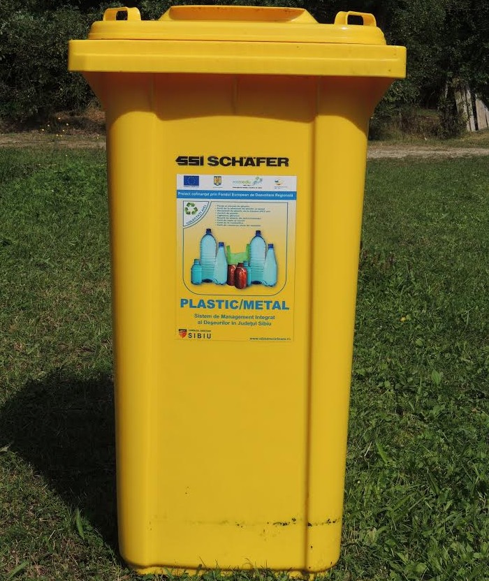 Ce deșeuri colectăm în pubela galbenă?