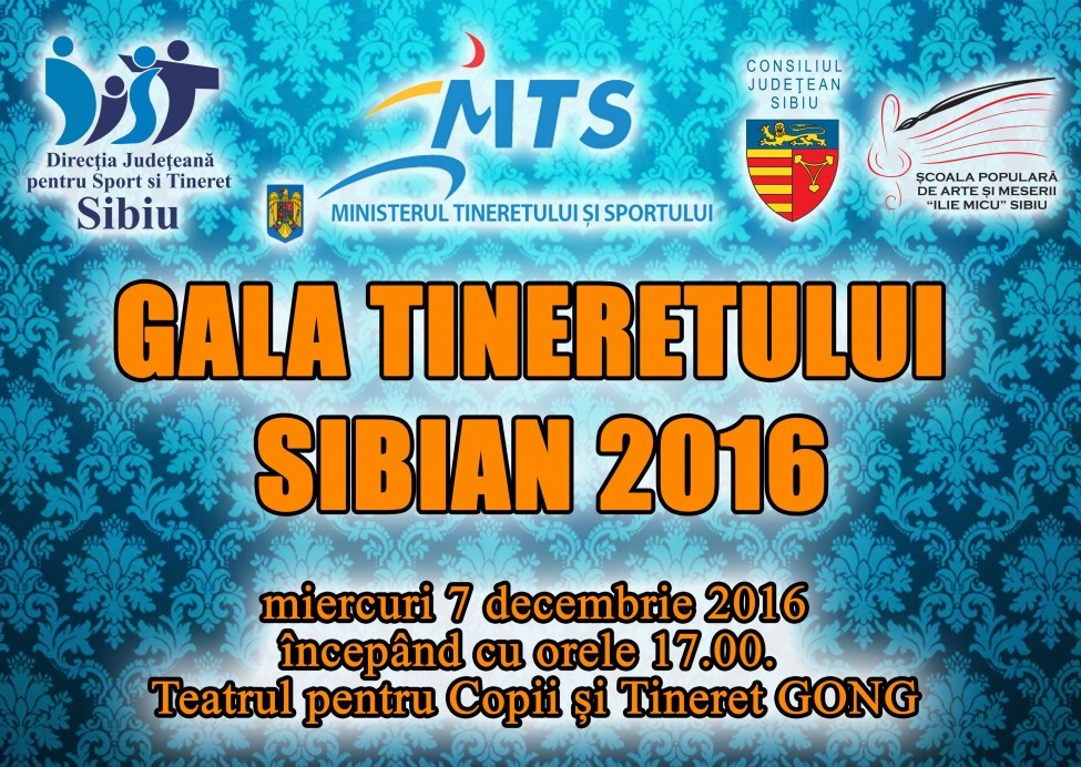 20 de organizatii au facut propuneri pentru Gala Tineretului Sibian