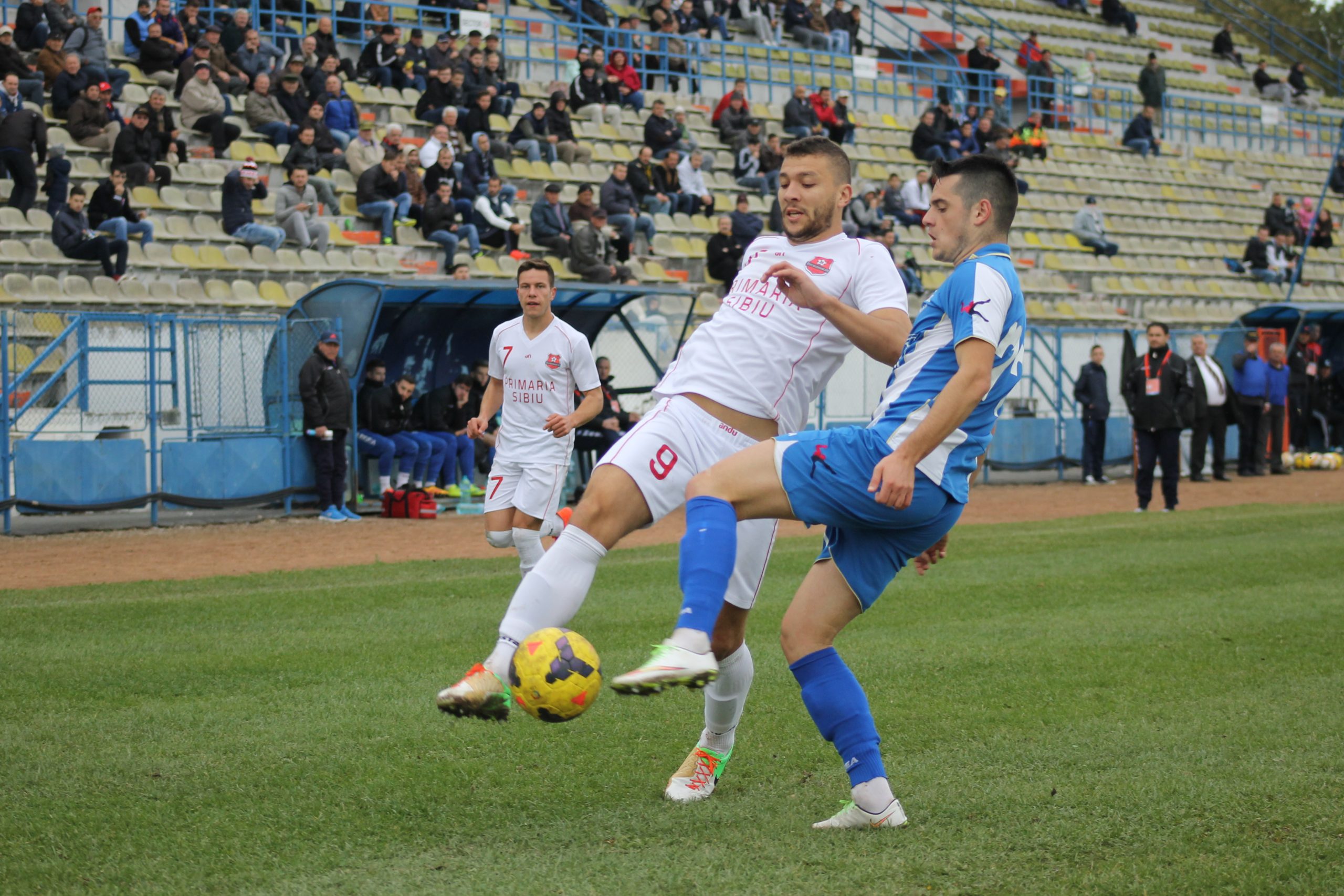 Fotbaliştii de la Hermannstadt, la ultimul meci pe teren propriu din 2016