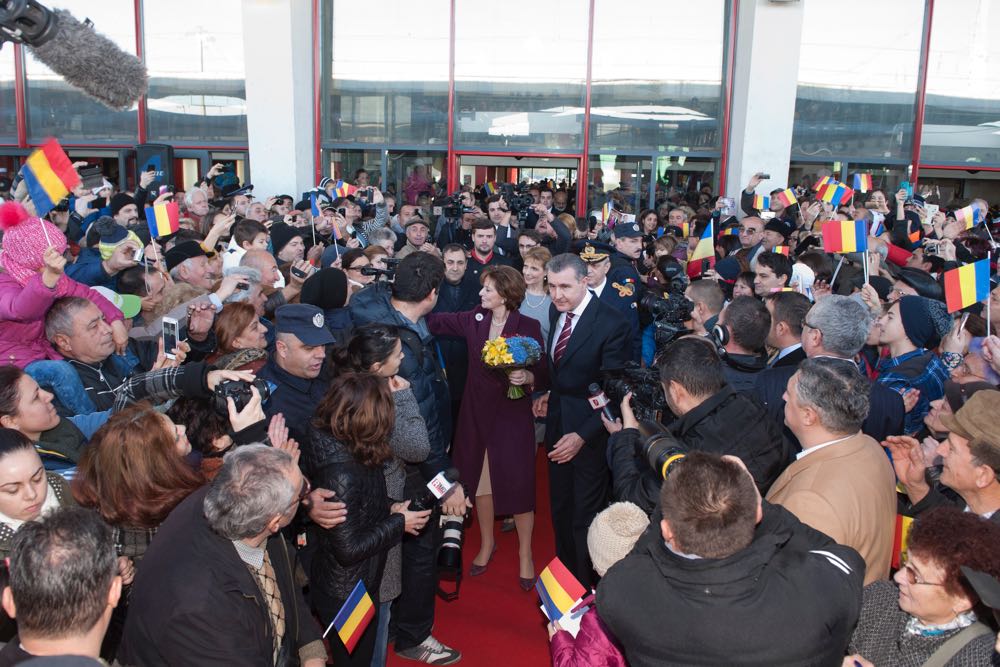 Familia Regala, la Sibiu de 1 Decembrie