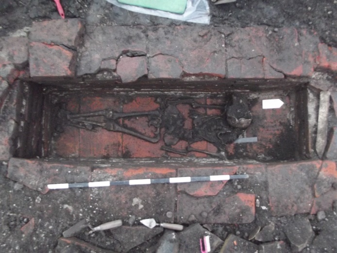 Mormânt roman de inhumație, descoperit în zona Sebeș-Turda