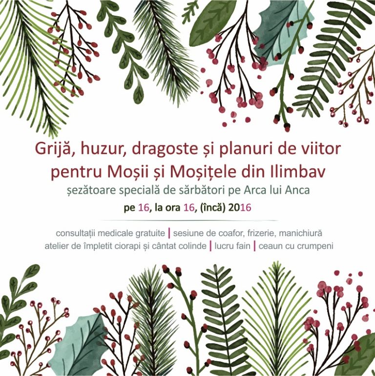 Crăciun cu Moșii și Moșițele din Ilimbav