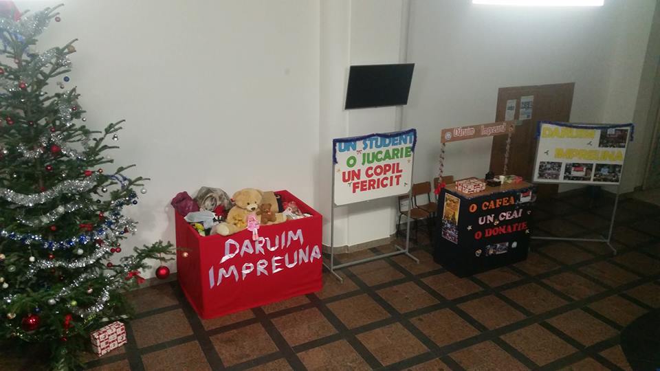 Studenții sibieni, spiridușii lui Moș Crăciun