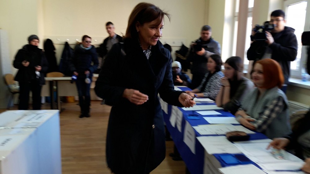 Carmen Iohannis: Am votat pentru o Românie mai bună. Ne bazăm pe tineri