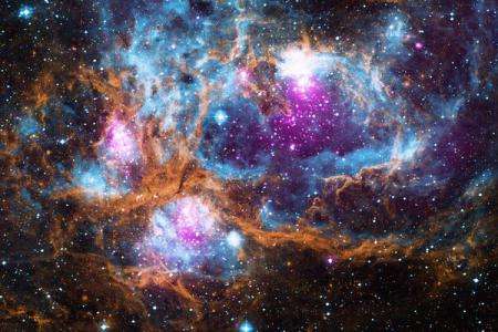 Imaginea saptamanii la NASA: Peisaj de iarnă cosmică