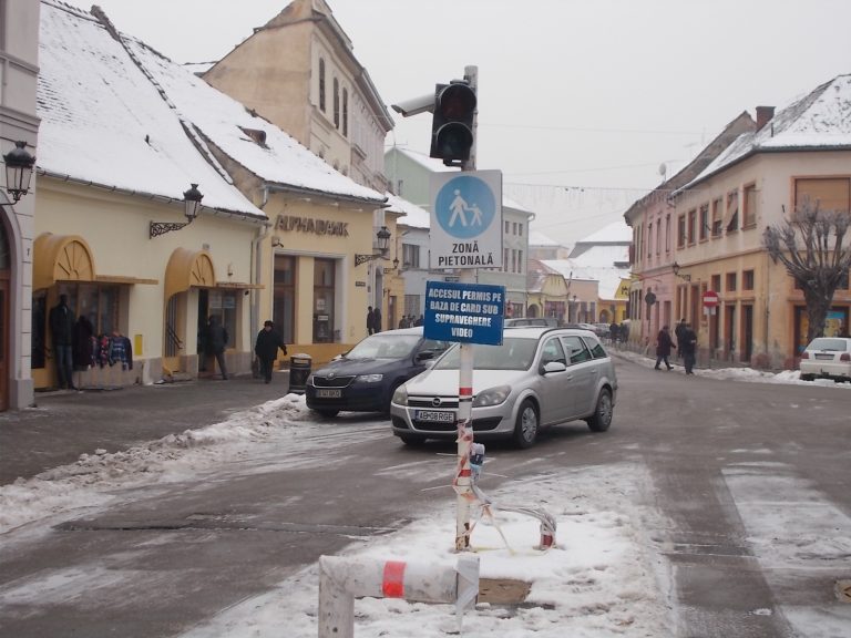 Primii pași pentru interzicerea accesului auto în centru