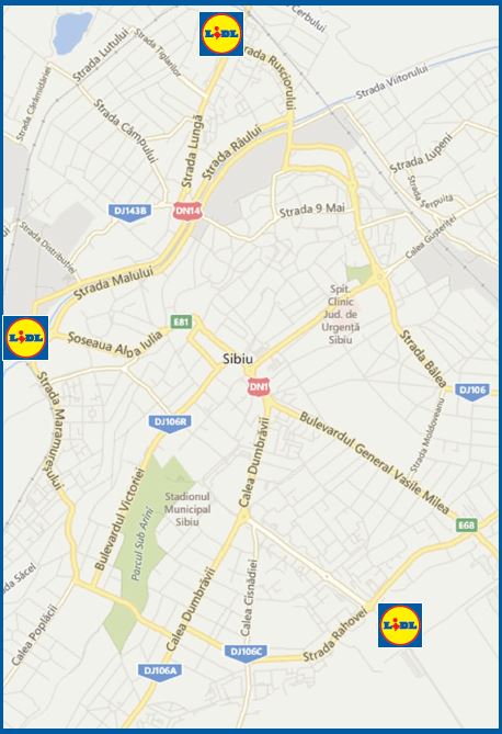 Magazinul Lidl de pe Mihai Viteazu, inchis pentru modernizare