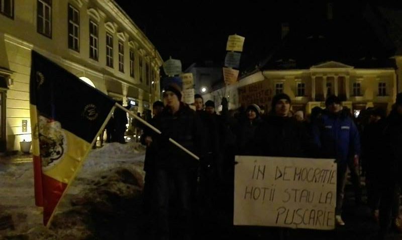 3.000 de oameni in strada la Sibiu