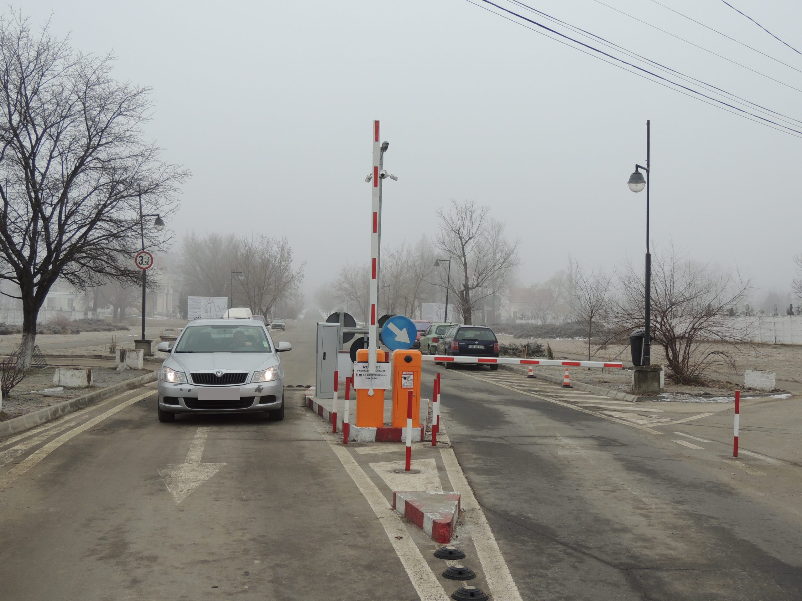 Acces auto gratuit în Cimitir, de sărbători