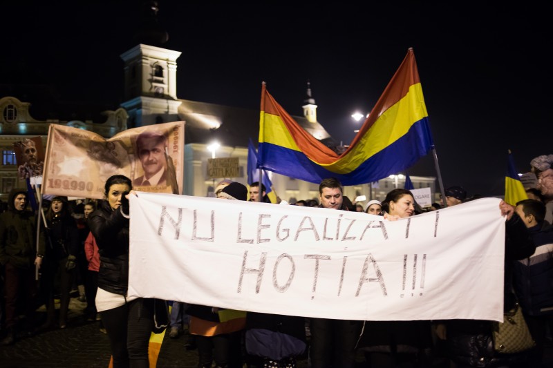 Protestul de vineri, in imagini
